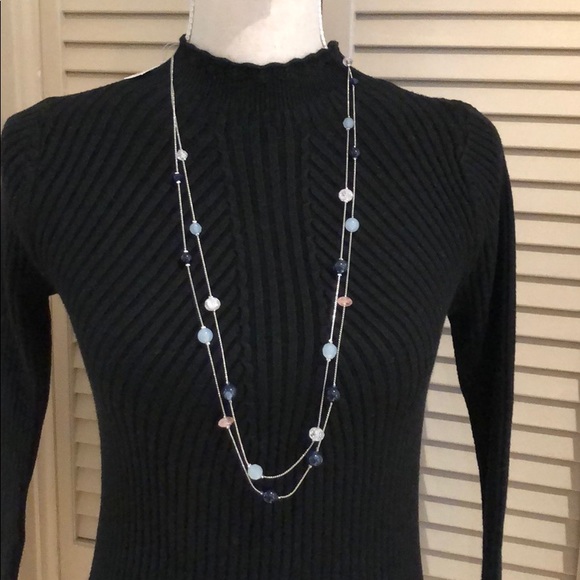 Black soft knitted sweater - Picture 5 of 7